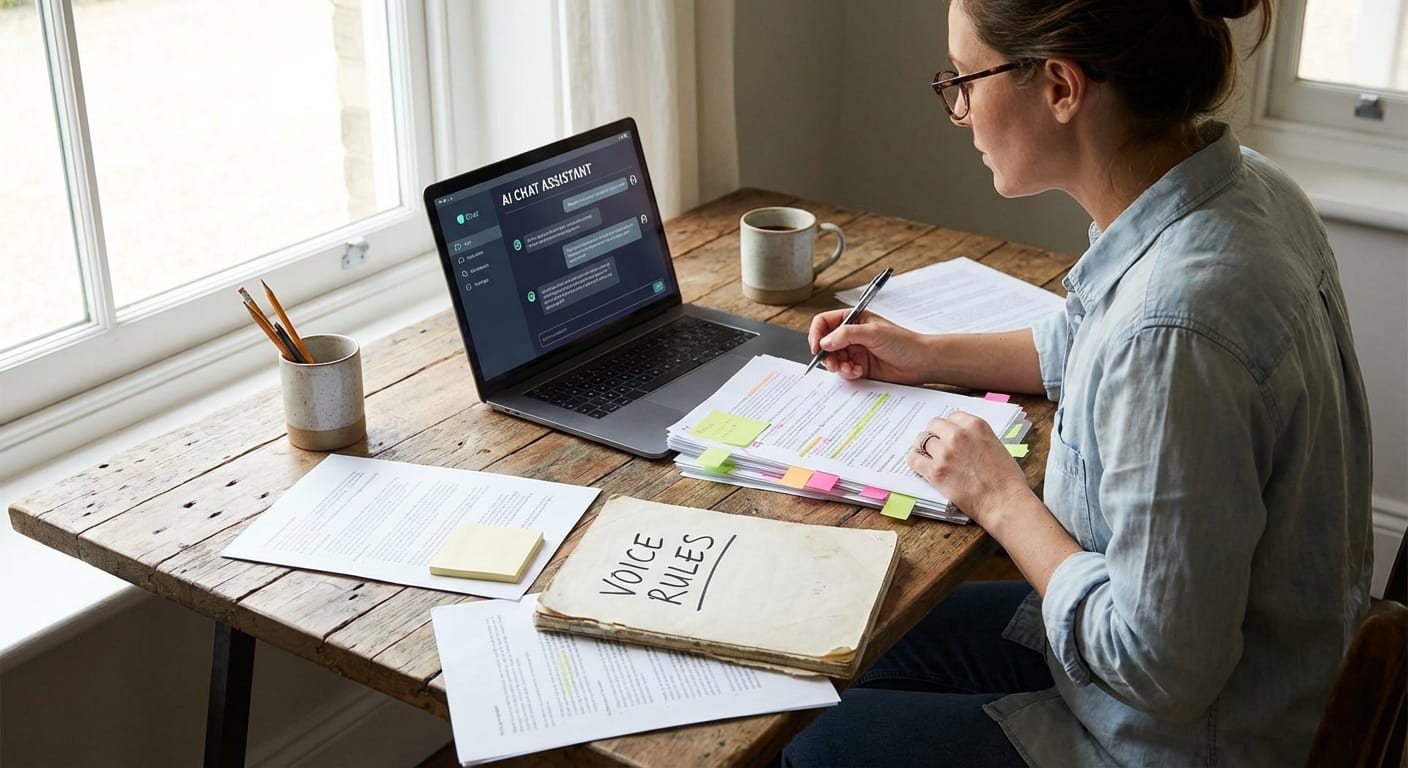 Train AI to Write Like You (Without Turning Into a Robot Clone)