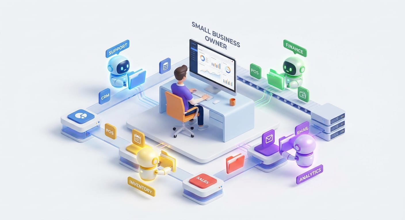 5 Ways AI Agents Are Running Small Businesses in 2026 (Without the Drama)