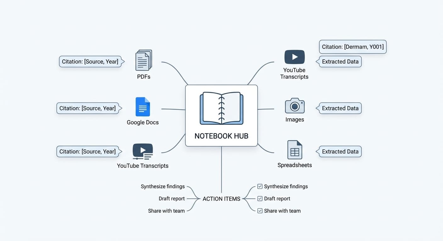 NotebookLM for Productivity: Turn Your Info Pile Into a Decision Machine