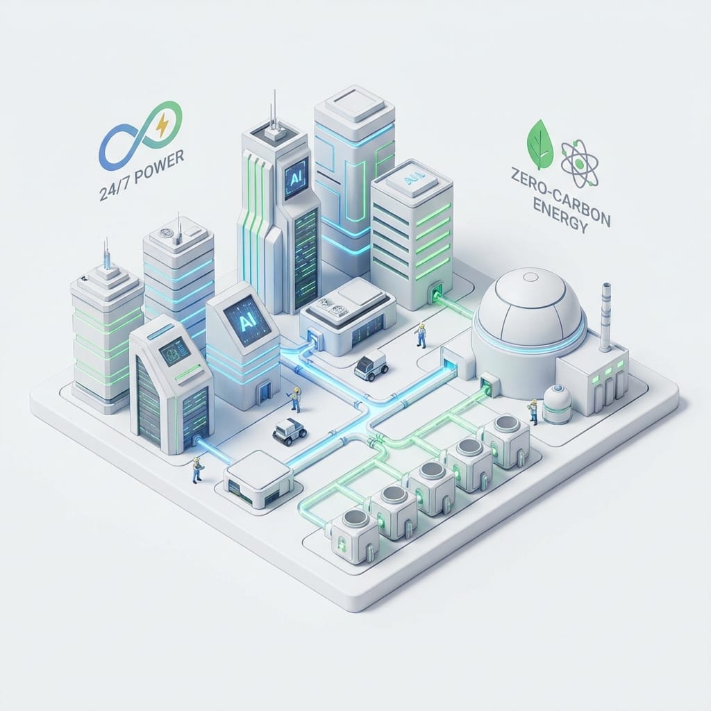 What If Your AI Ran on Nuclear Power? Yeah… That’s Happening