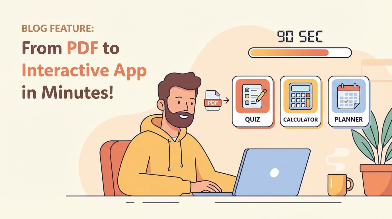 Lead Magnets Aren’t PDFs Anymore (AI Turned Them Into Apps)