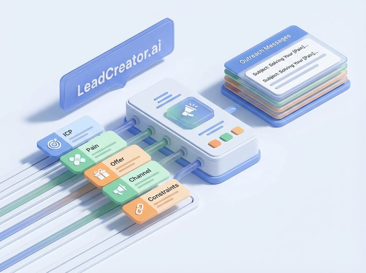 LeadCreator.ai Inputs: The Simple Outline That Stops Your AI From “Wingin’ It”