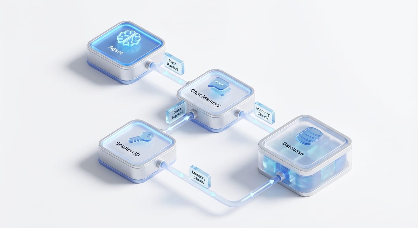 n8n AI Agent Memory: Short-Term, Long-Term, and No More Goldfish Bots