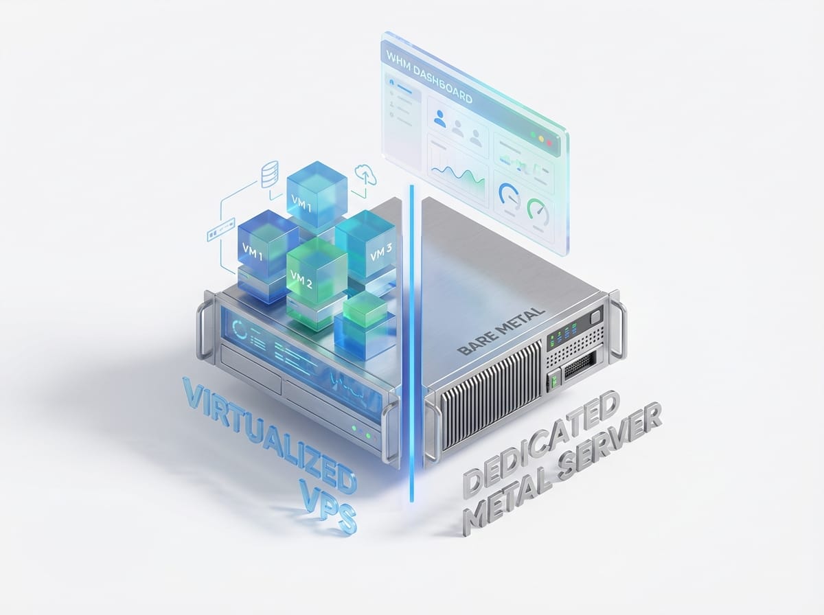 VPS vs Dedicated Server for WHM: What I’d Pick (and Why)
