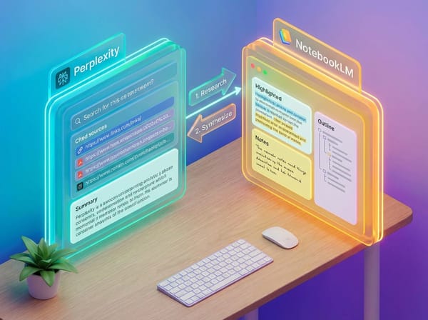 Perplexity + NotebookLM: The Research Combo That Actually Feels Like Cheating