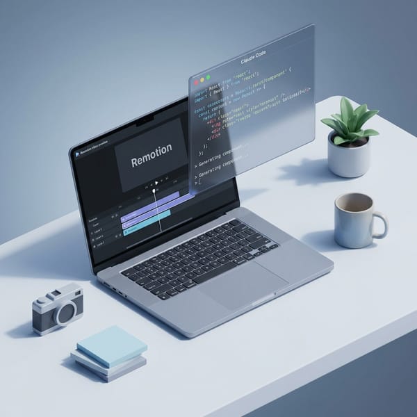 Free-ish AI video creation: Claude Code + Remotion is the cheat code